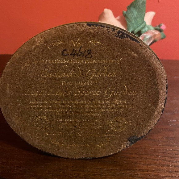 Lena liu Bradford Exchange Ltd Edition Enchanted Garden Hummingbird. - Picture 4 of 5